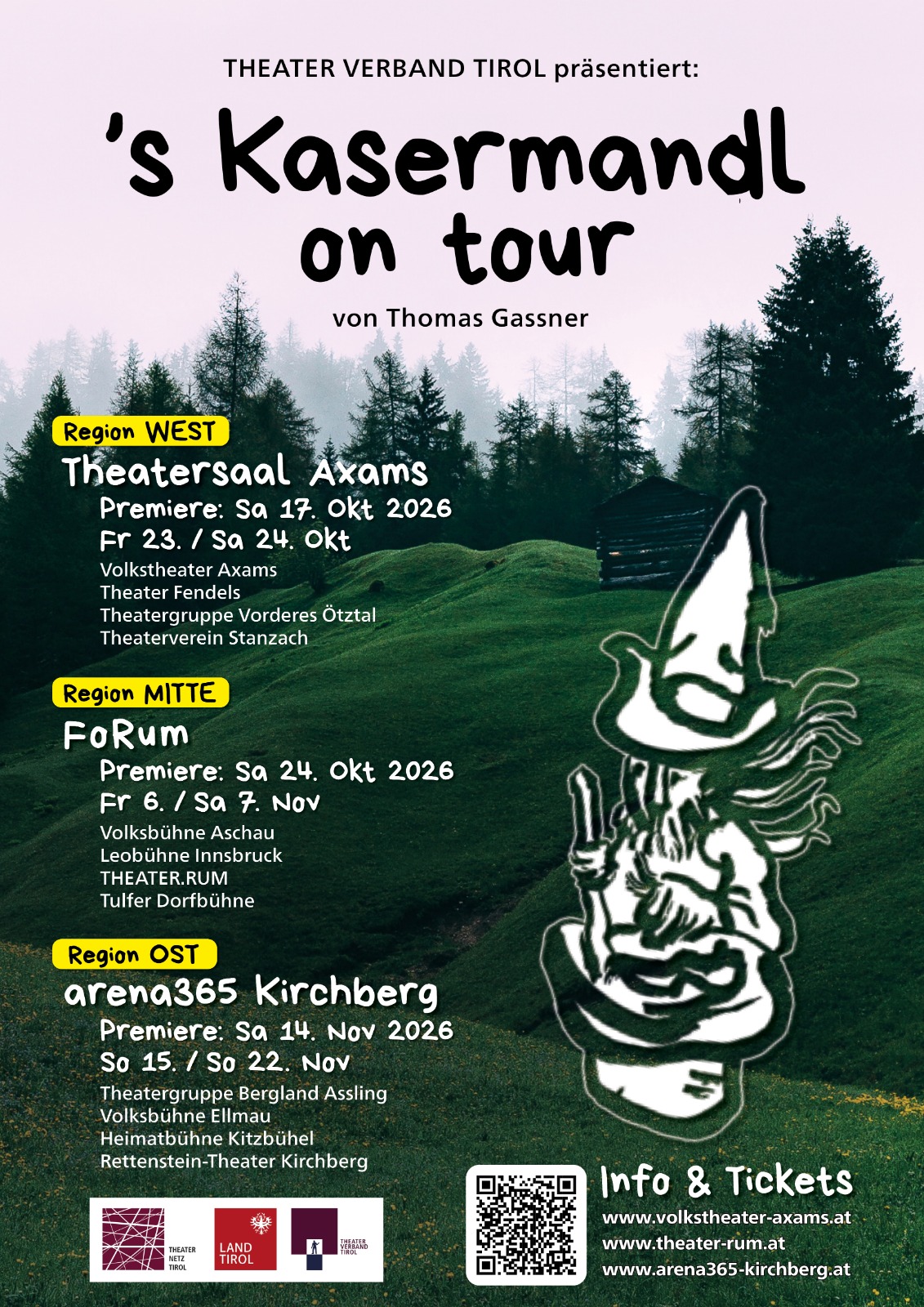 's Kasermandl on tour - Komödie